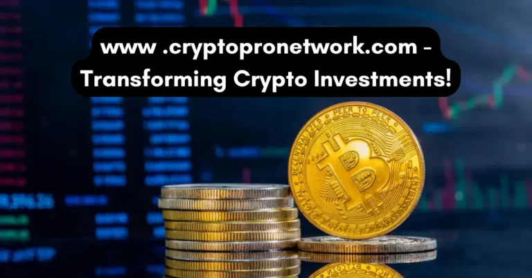 www .cryptopronetwork.com - Transforming Crypto Investments!