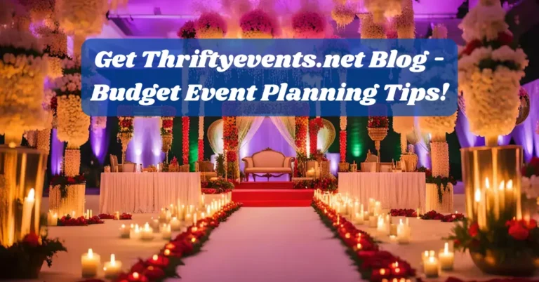 Get Thriftyevents.net Blog - Budget Event Planning Tips!